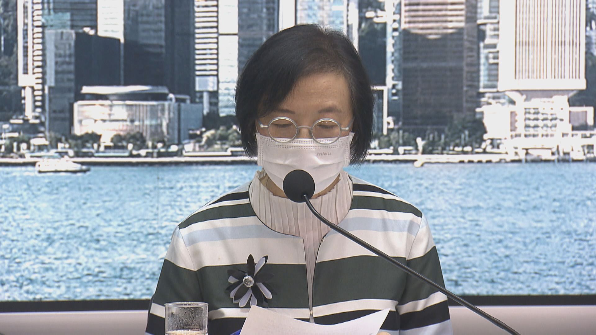 陳肇始：對於違例食物業處所　政府會嚴厲執法