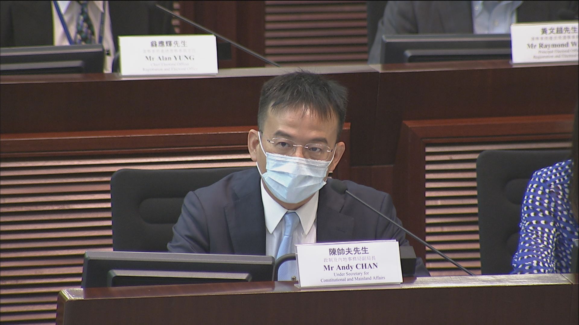 政制局副局長陳帥夫請辭　現正休假月底離任