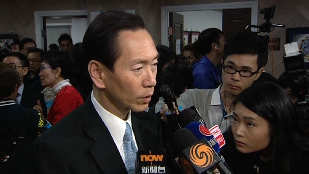 陳智思表明沒興趣擔任主要官員