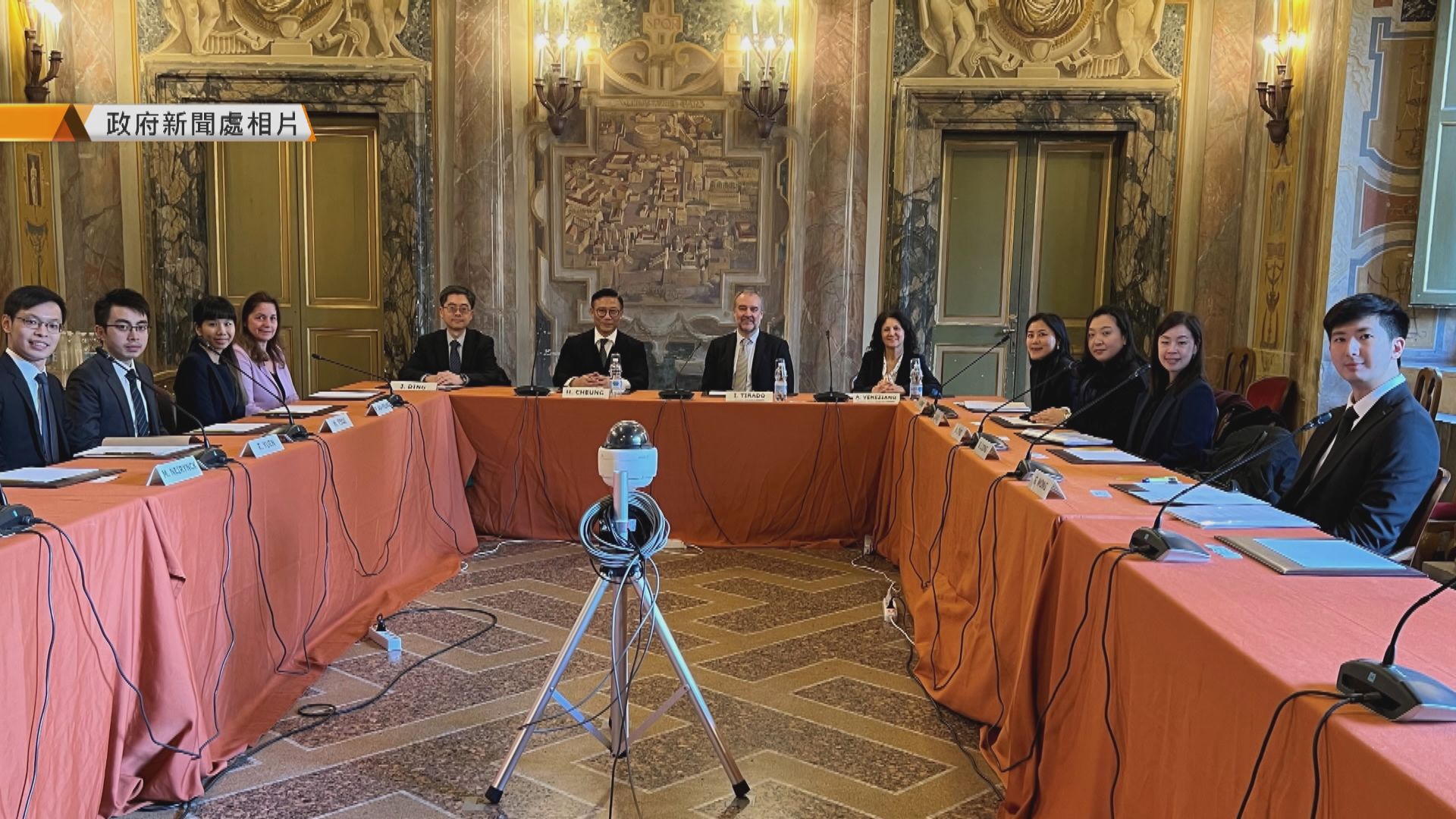 張國鈞赴羅馬外訪　推廣香港一國兩制優勢