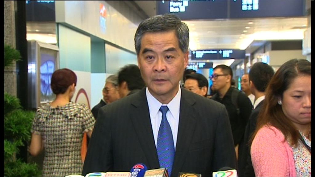 梁振英：十分重視朱凱廸受威脅事件