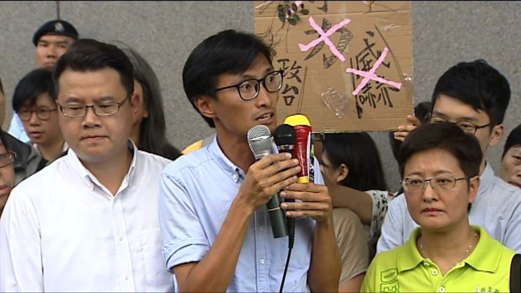 朱凱廸促梁振英正視官商鄉黑勾結