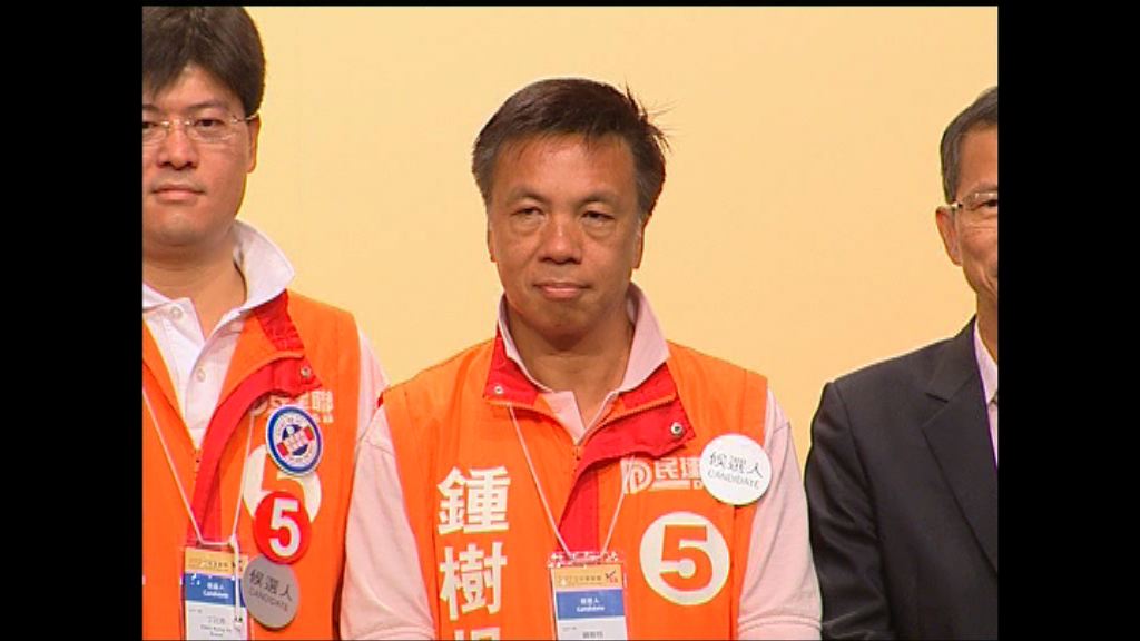 傳未獲支持連任　鍾樹根考慮退民建聯選立會
