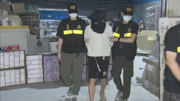 海關破兩個私煙倉庫 檢690萬支未完稅煙