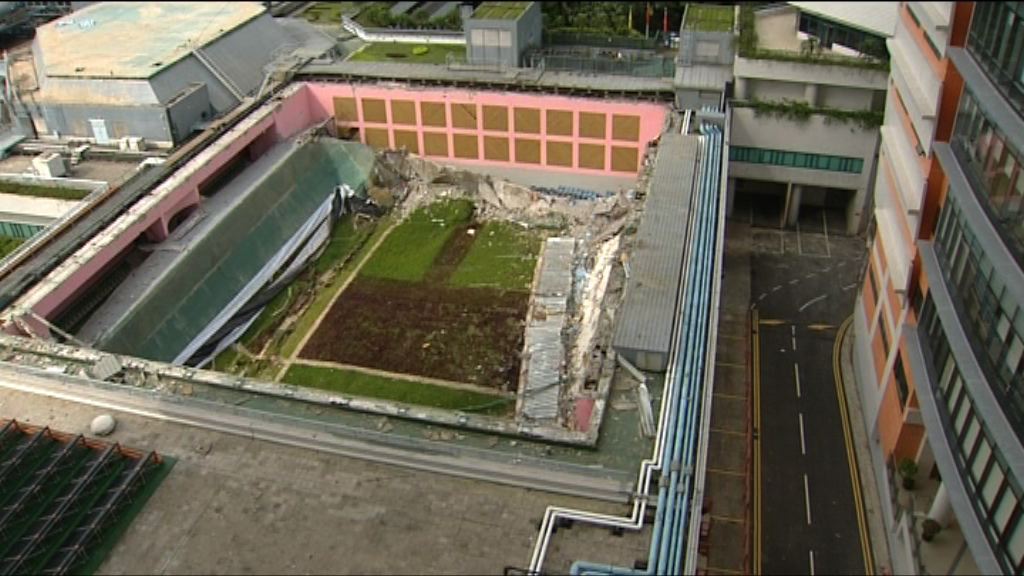 城大天台倒塌　陳佐堅指城大誤導公眾