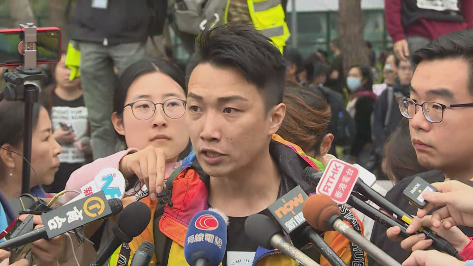 民陣派出200名糾察沿途維持秩序