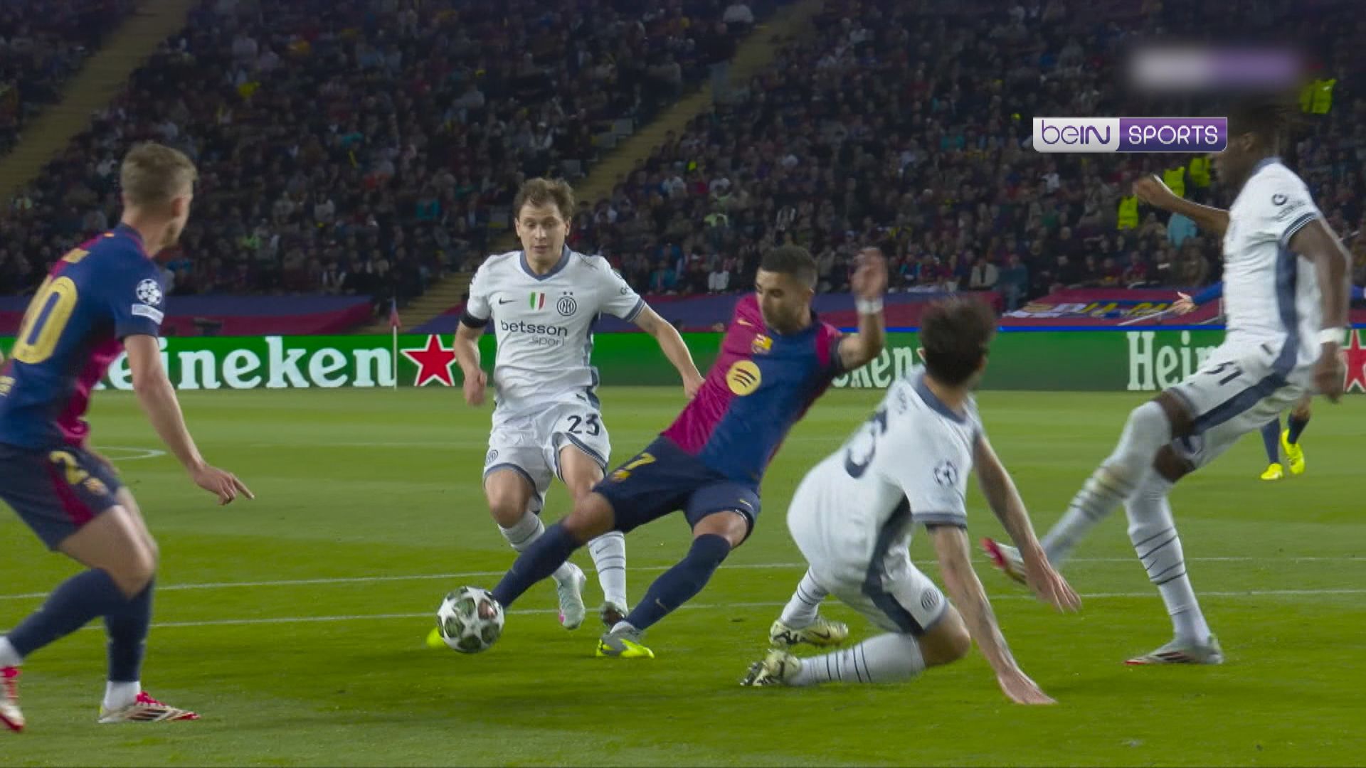 歐聯精華｜巴塞羅那主場逼和國際米蘭