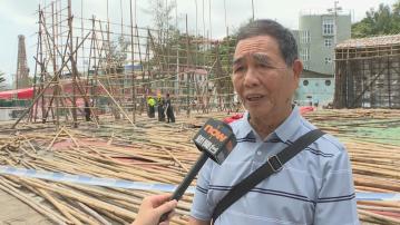 長洲包山架倒塌 翁志明料一兩日內完成重建