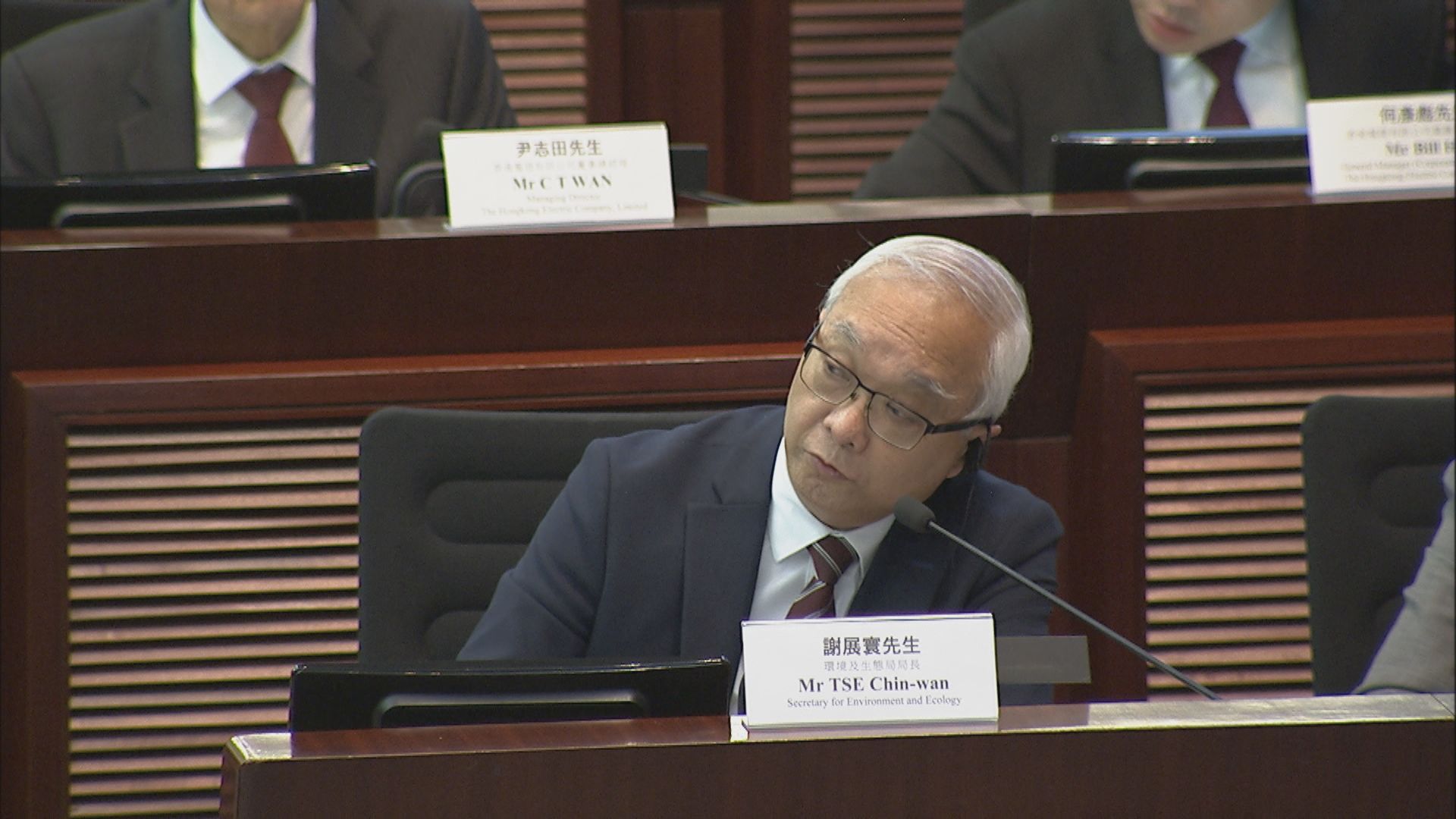 謝展寰：會與兩電磋商機制　分擔能源價格成本 