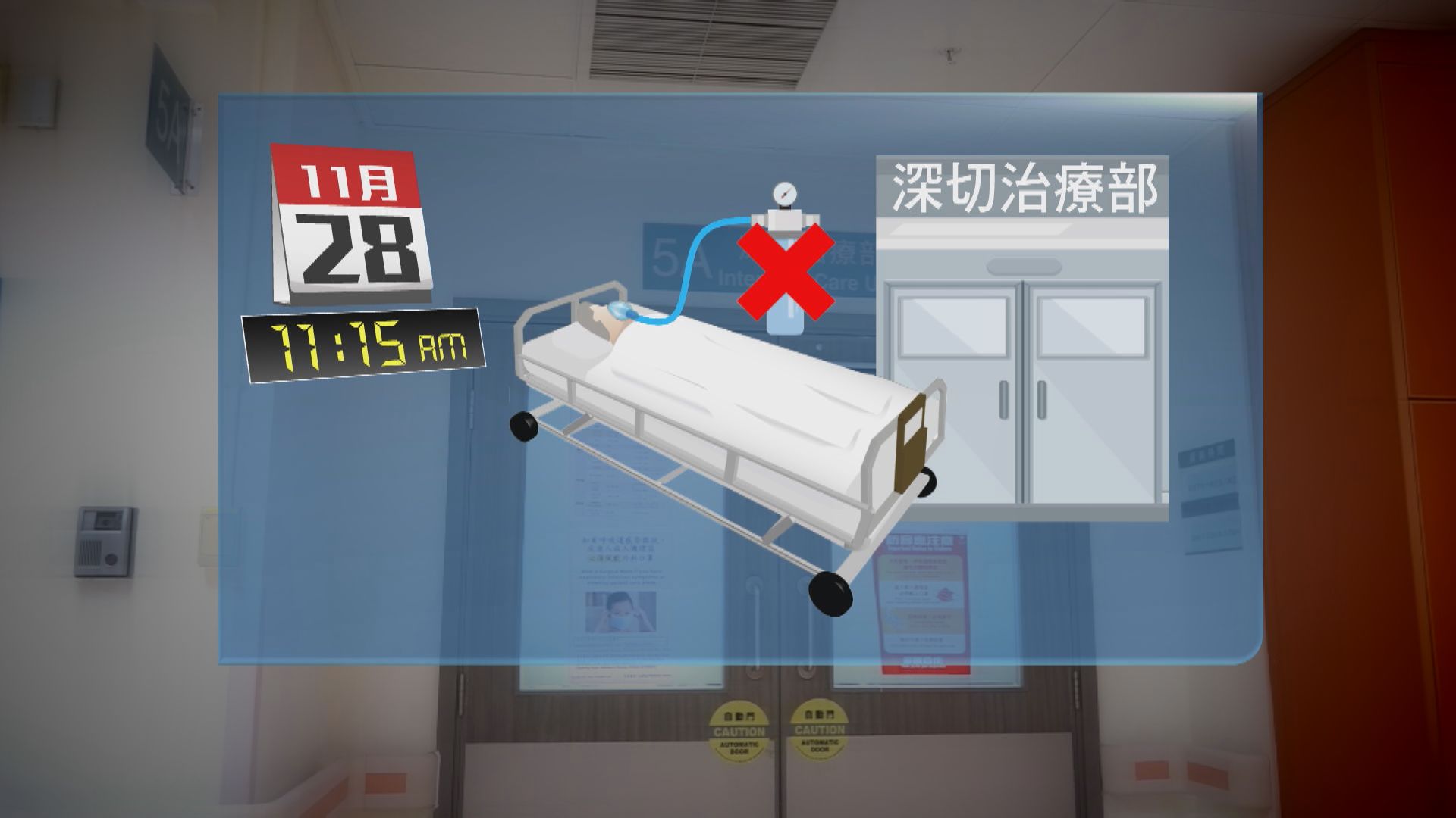 明愛醫院病人送ICU未開氧氣樽氣閥 搶救後不治