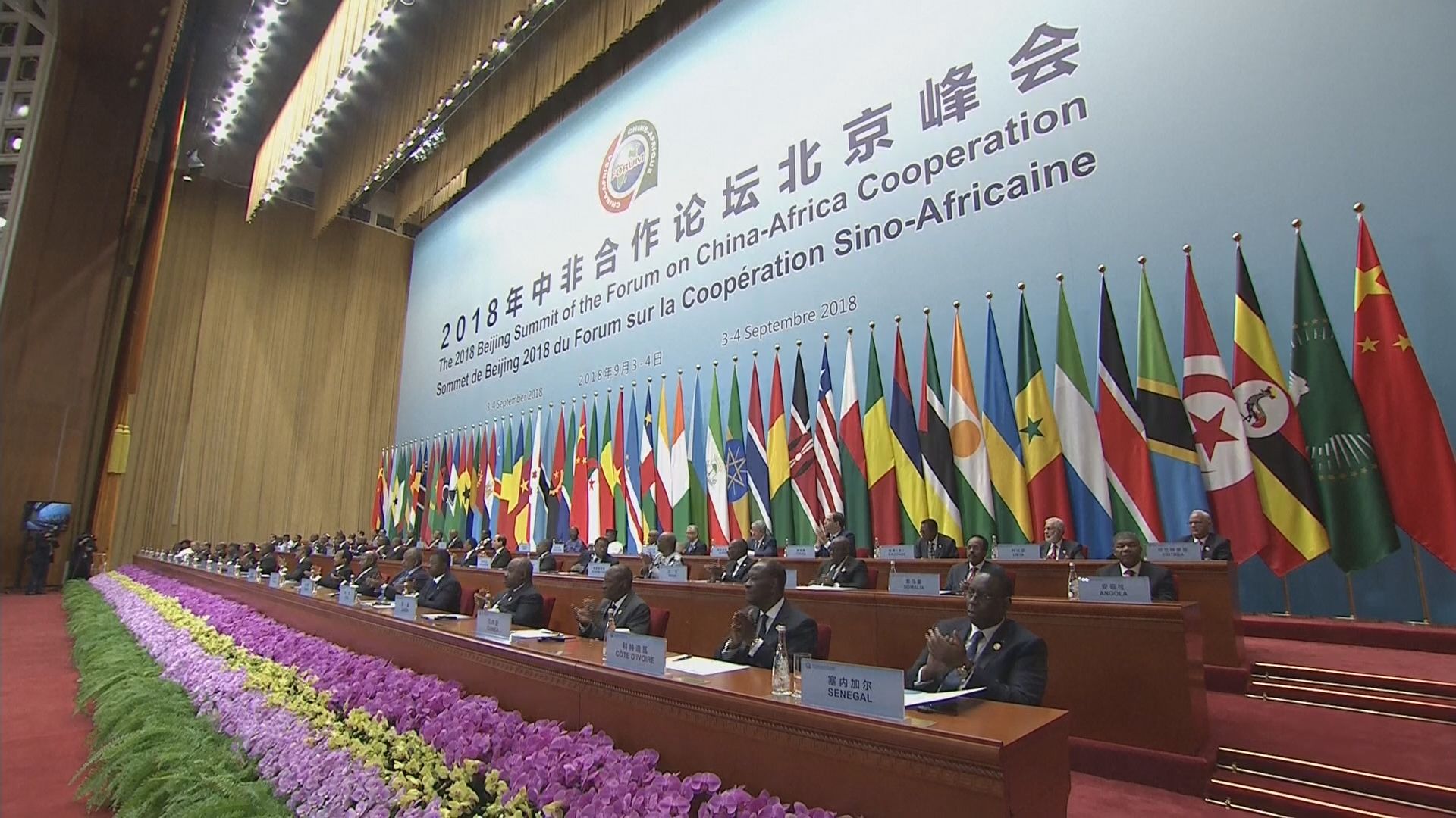 中國宣布再向非洲國家提供六百億美元支持