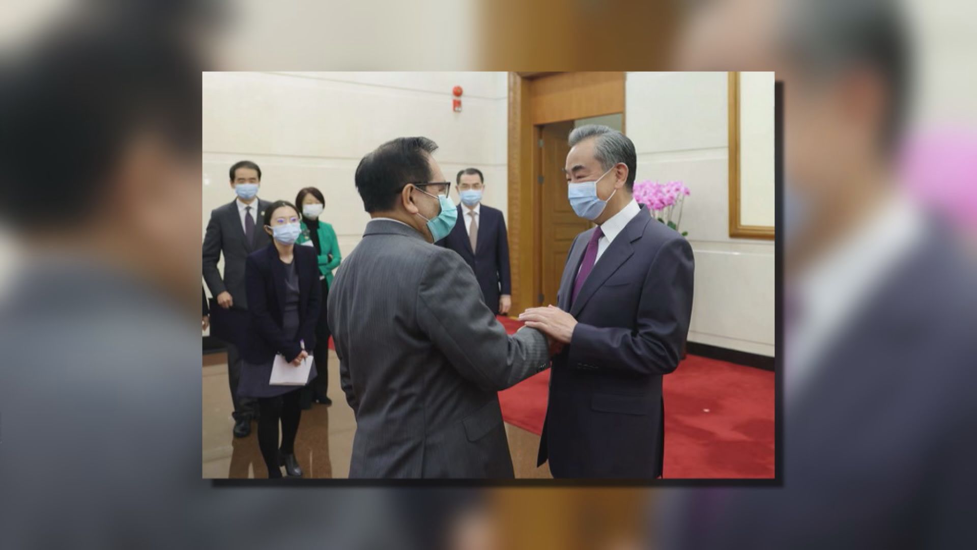 王毅會見東盟國家駐華使節