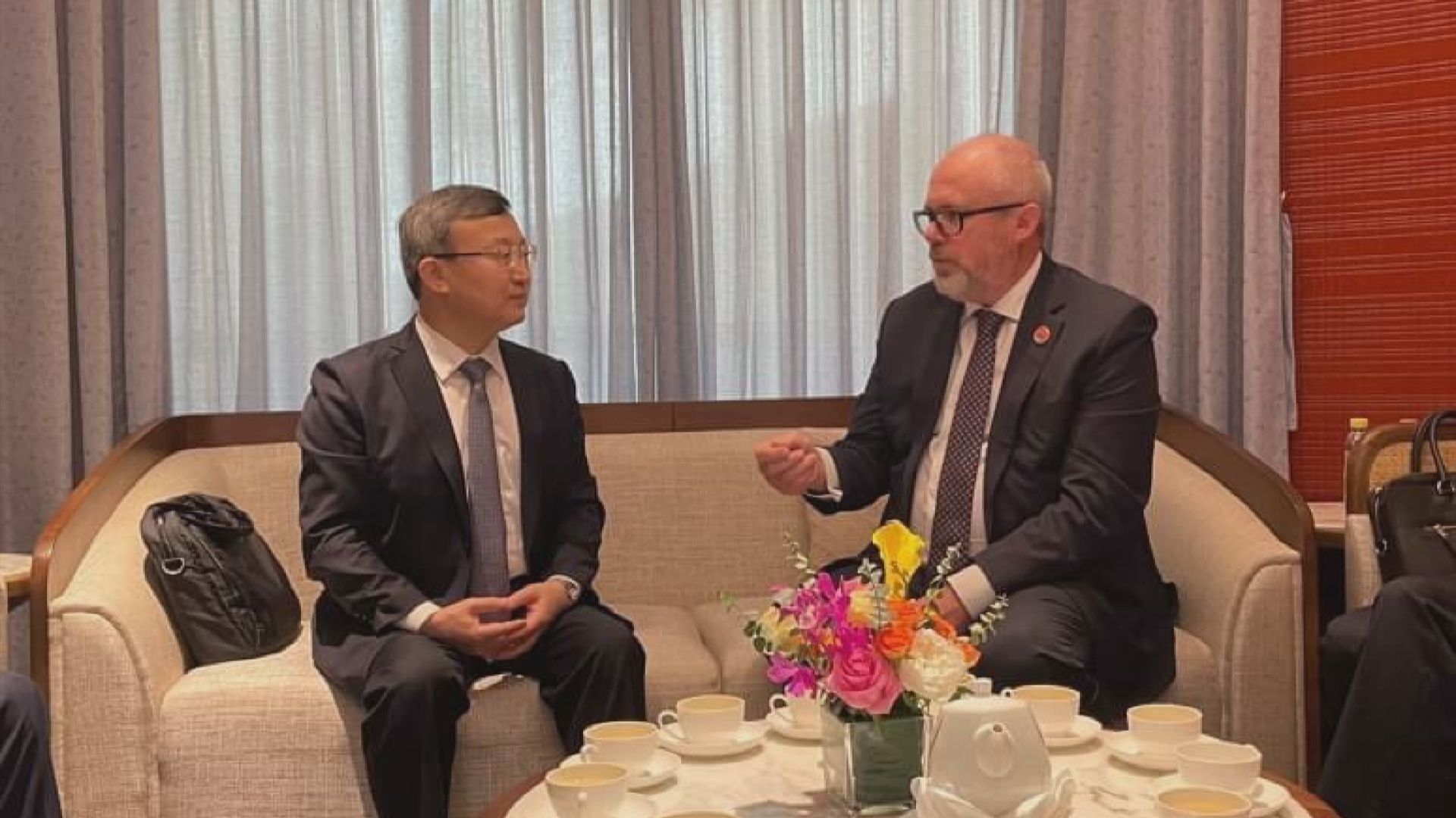 中澳貿易官員會面討論兩國經貿