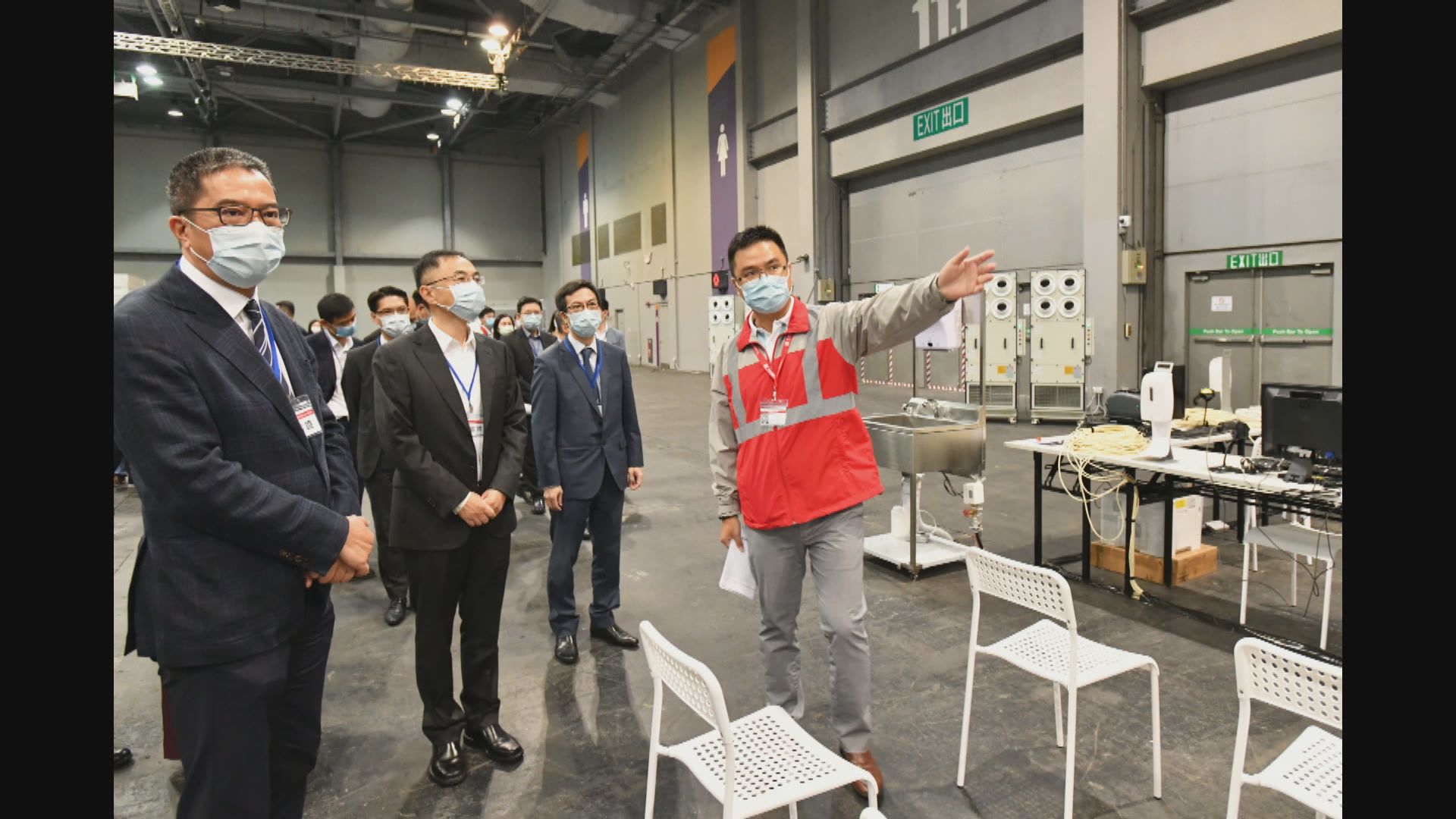 中央支援於亞博館增建社區治療設施完工　提供近千病床