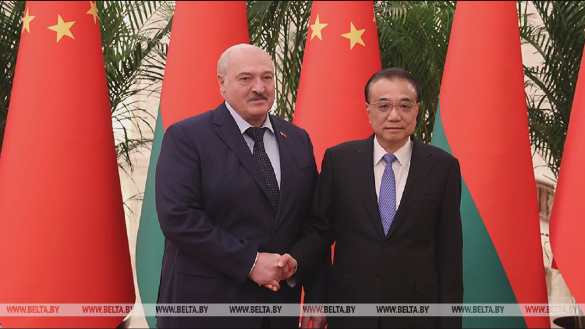 白俄羅斯總統盧卡申科訪華　跟總理李克強會面