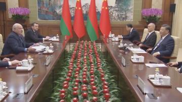 習近平會見訪華的白俄羅斯總統盧卡申科