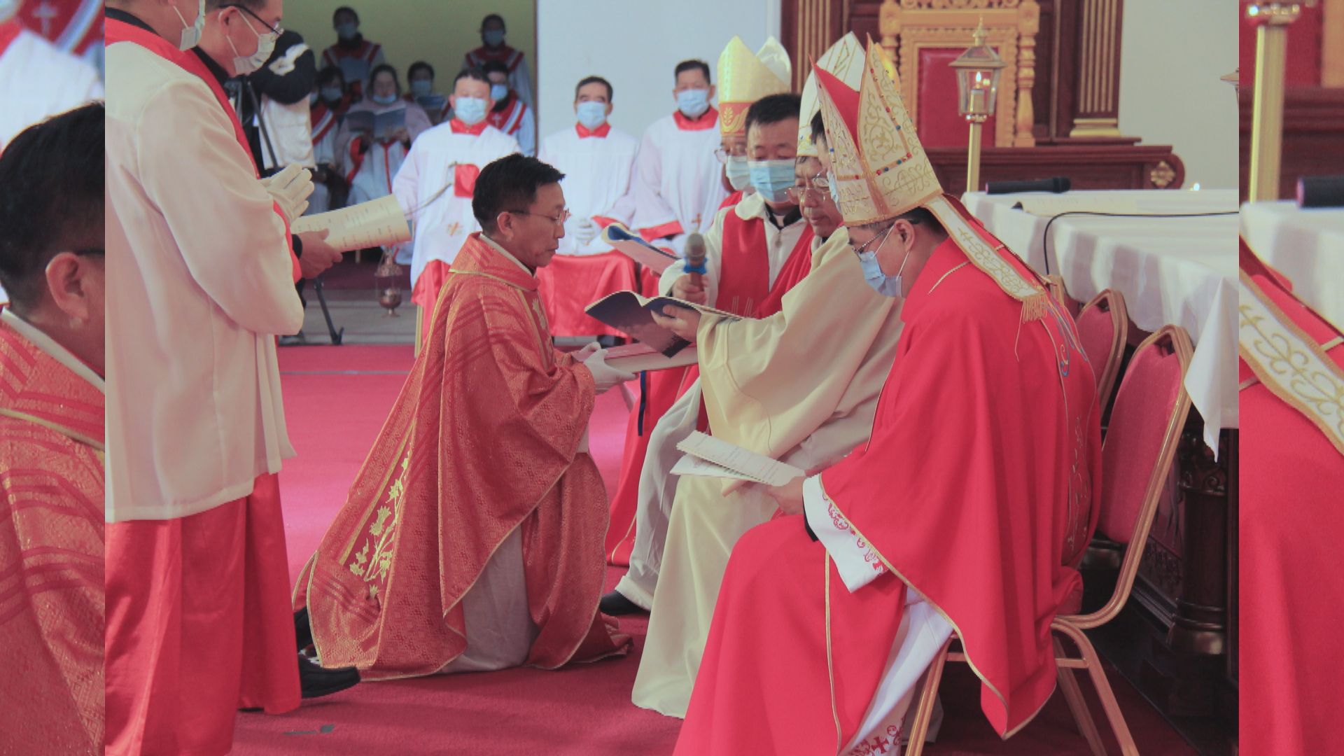 陳天浩獲祝聖為青島教區主教