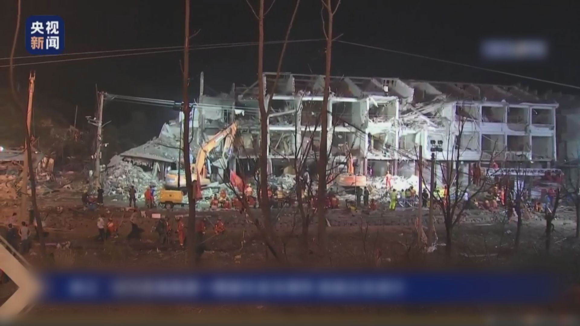 浙江溫嶺油罐車爆炸事故救援繼續進行