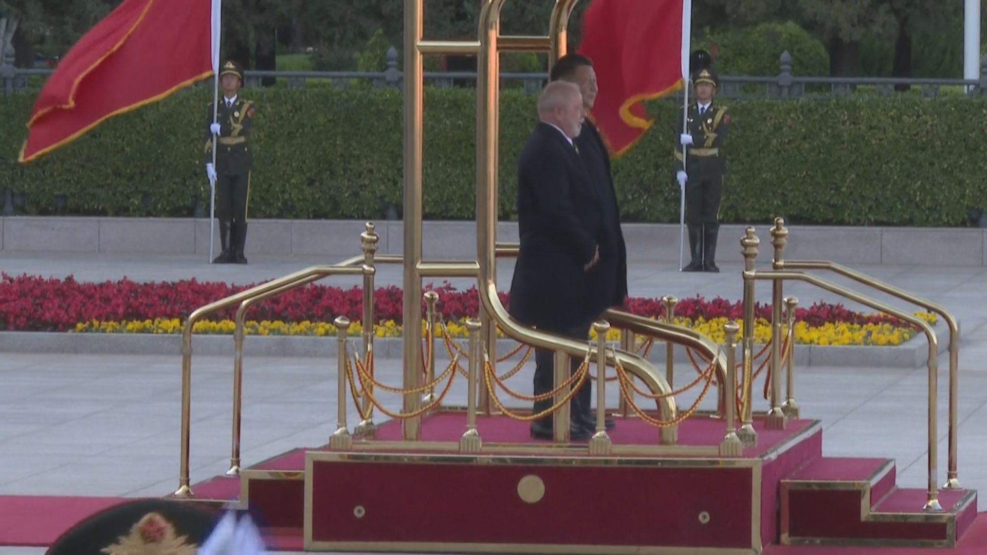 習近平為盧拉舉行歡迎儀式