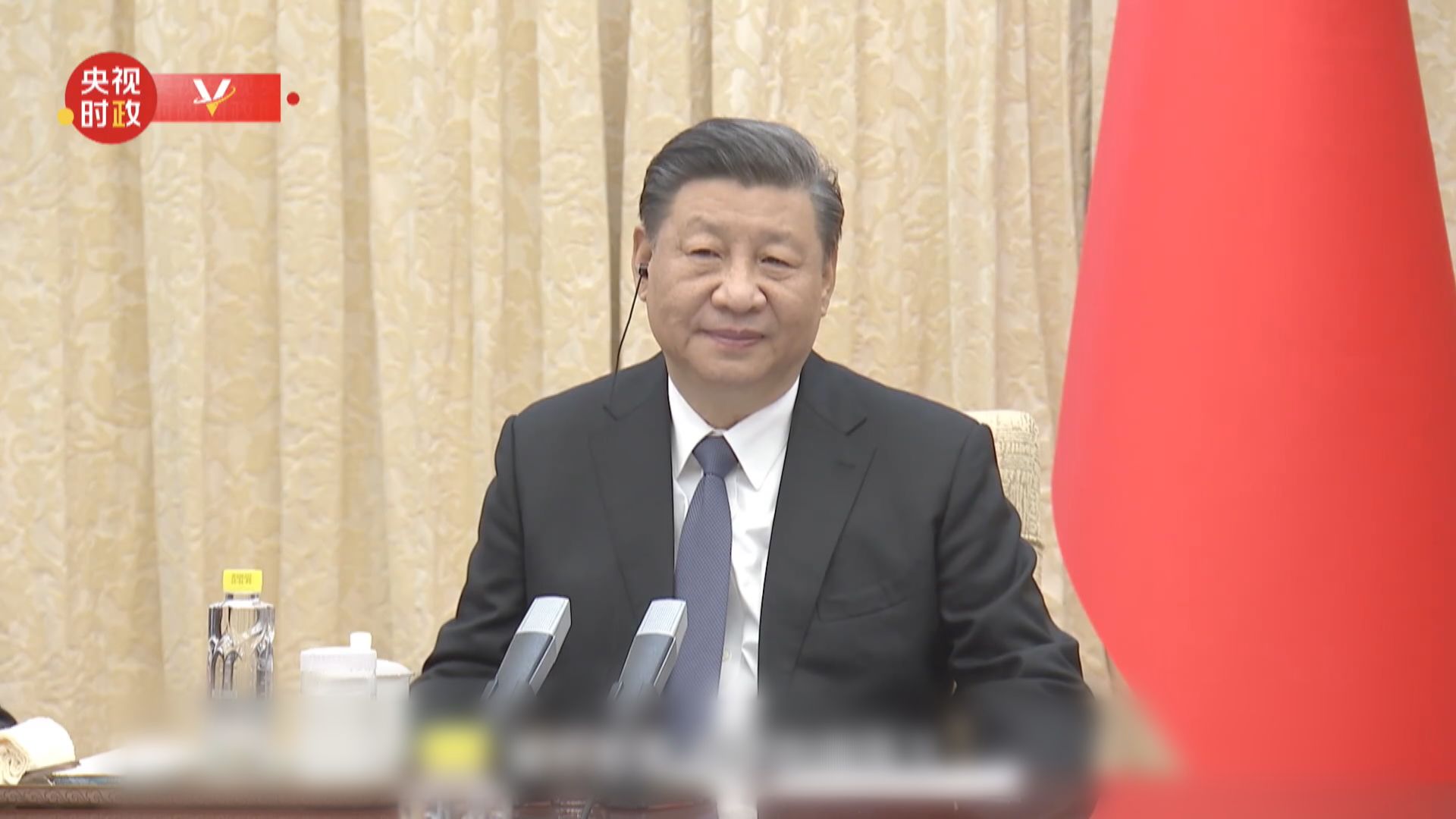 習近平會見到訪的柬埔寨首相洪森