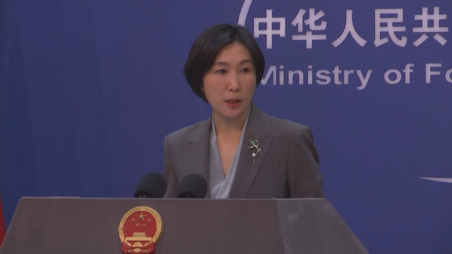 外交部指中加領袖正常交流　不應視為有人被指責