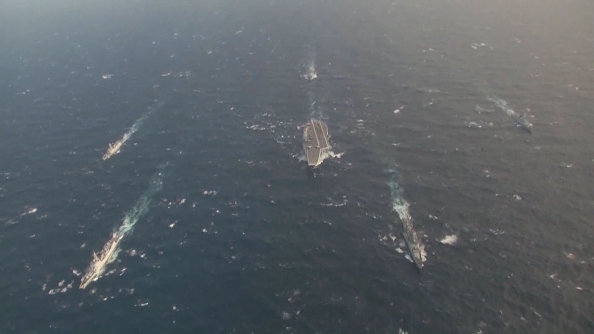 遼寧艦航母編隊結束遠海訓練