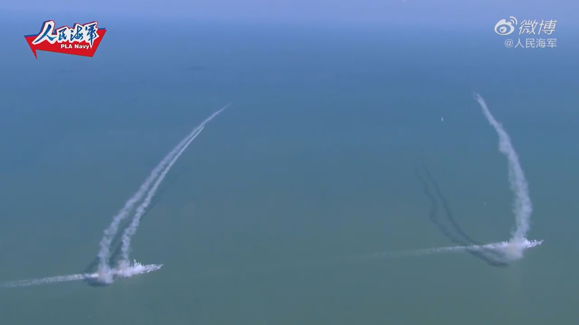 解放軍公開搶灘演習兩航母「同現」