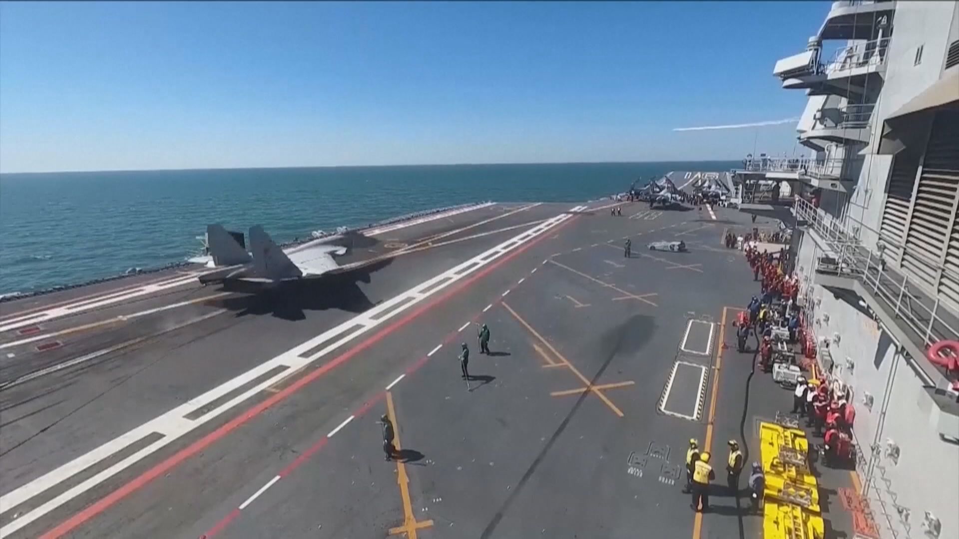 日防衛省：遼寧艦連續七天在太平洋演練艦載機升降