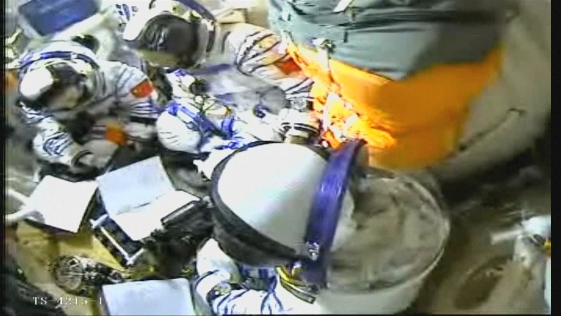 神舟十三號太空人已進艙