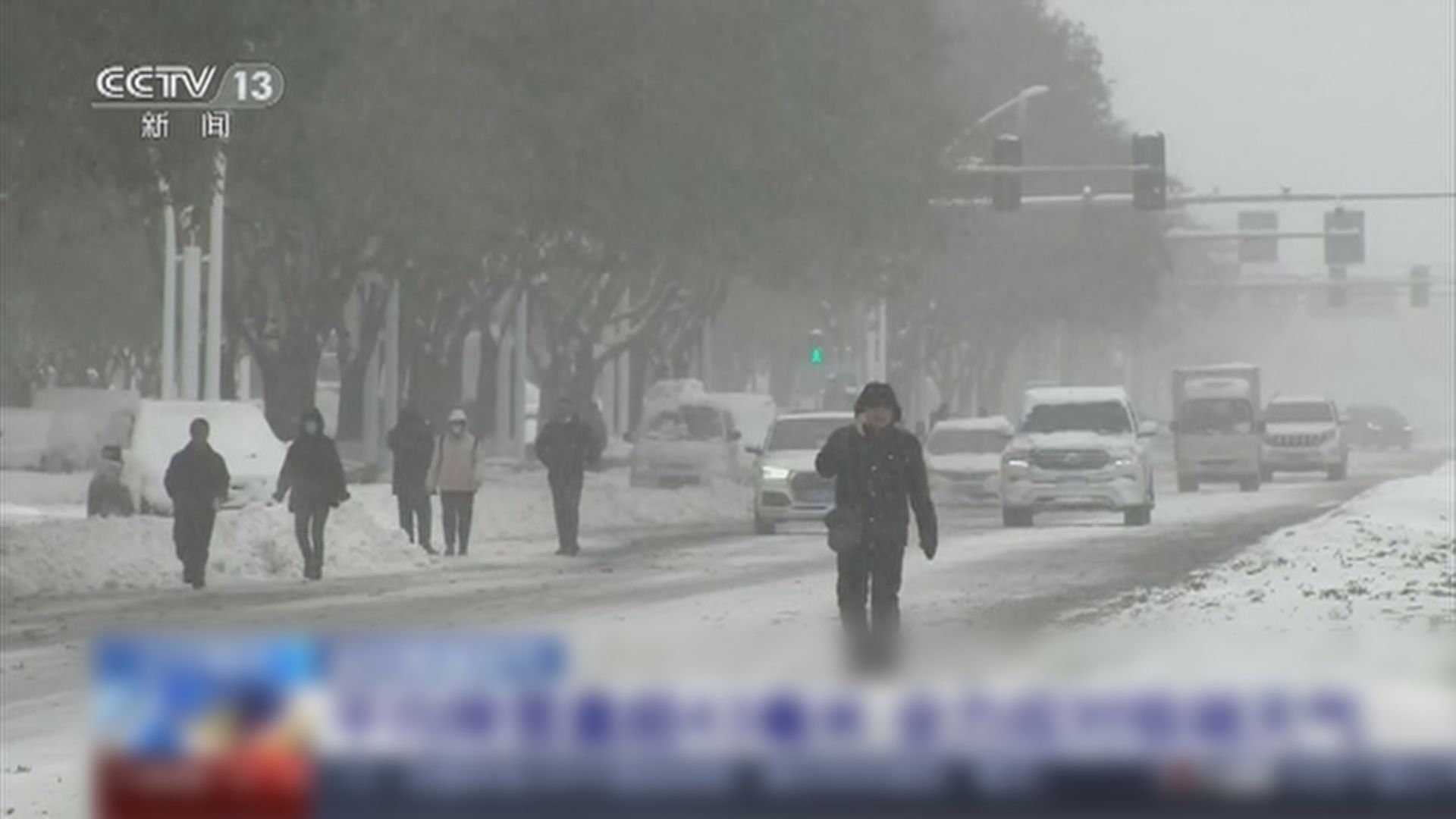 內地東北部多地下暴雪　遼寧海陸空交通受阻