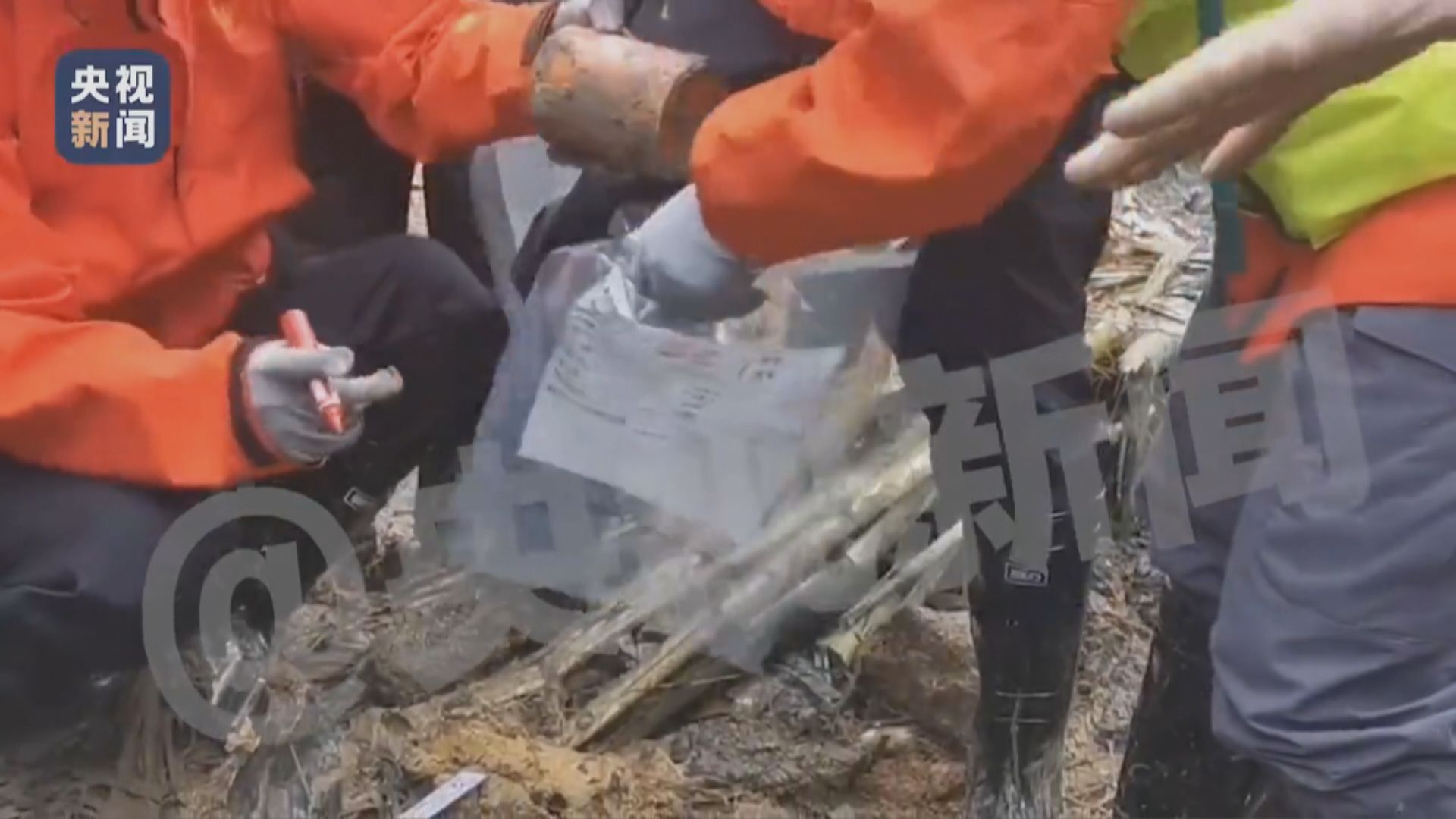 東航失事客機其中一個黑盒尋獲