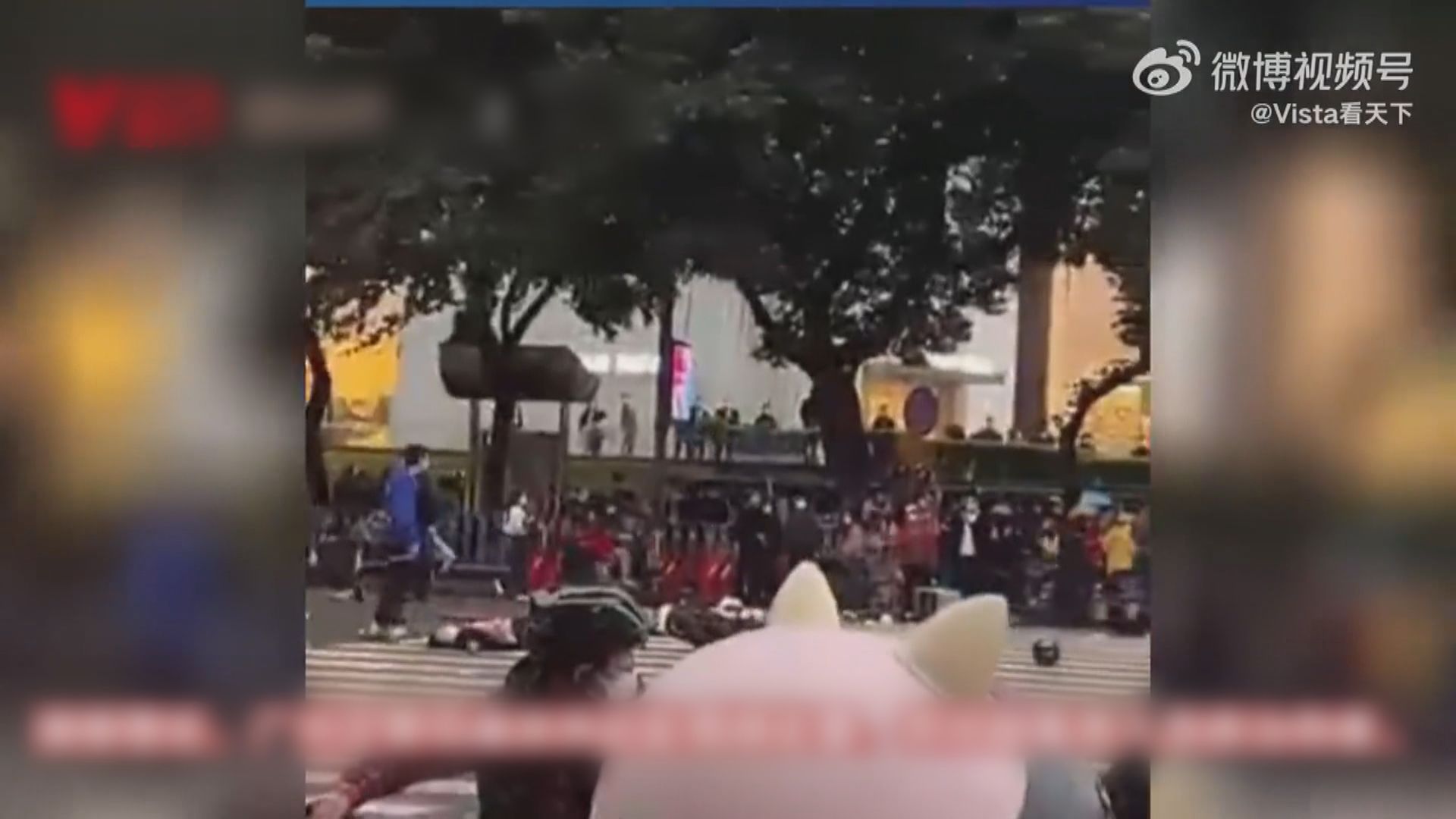 廣州天河區私家車撞人案　22歲司機被批捕