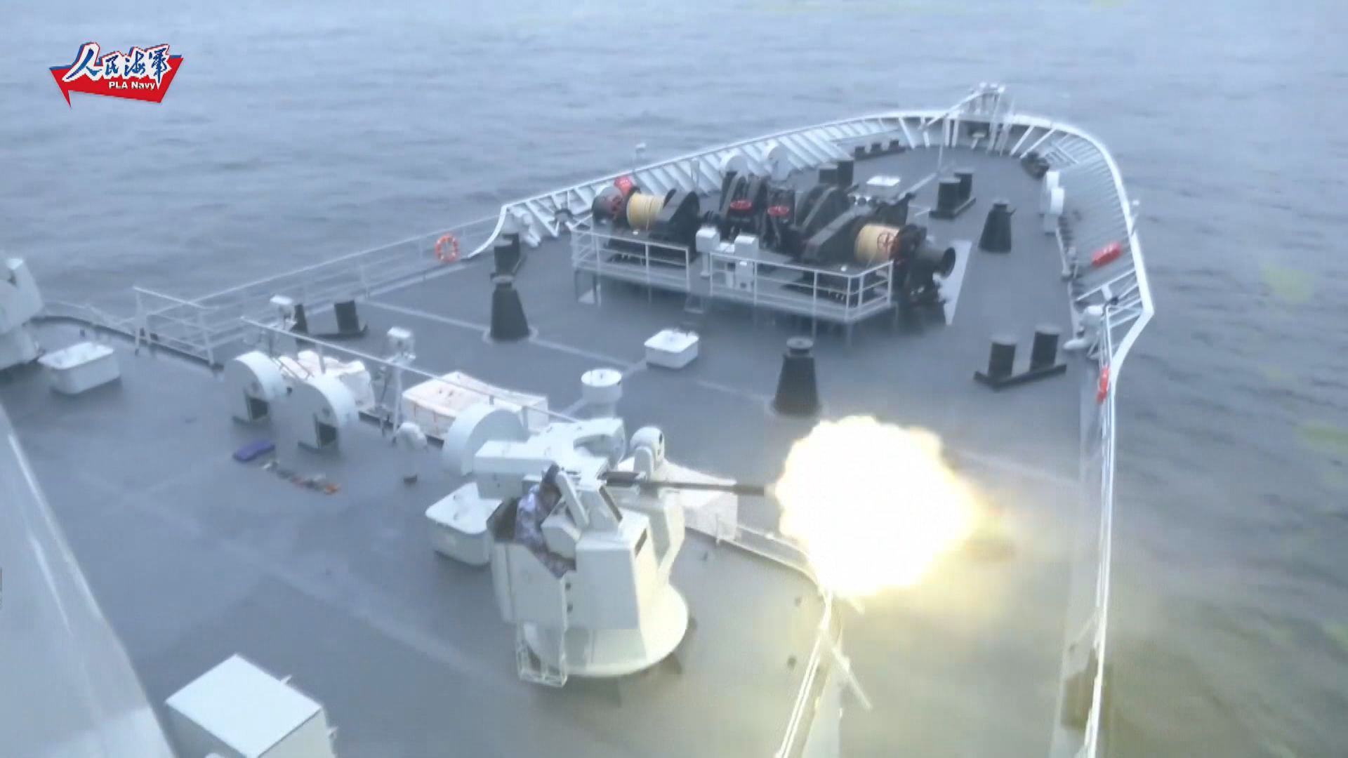 解放軍在黃海和渤海展開多場實彈射擊演習