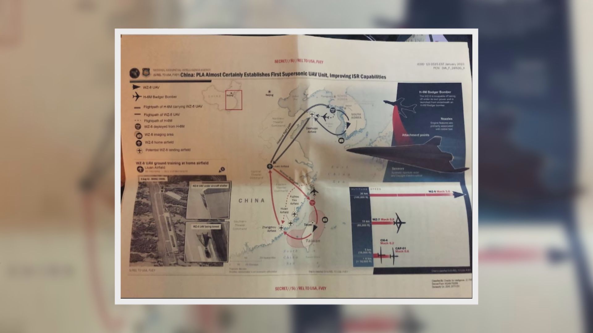 報道指解放軍將部署無偵-8執行任務　被指偵察台灣、南韓和區內美軍
