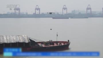 南京推無人機空中外賣服務　長江行駛船隻不靠岸也可叫外賣
