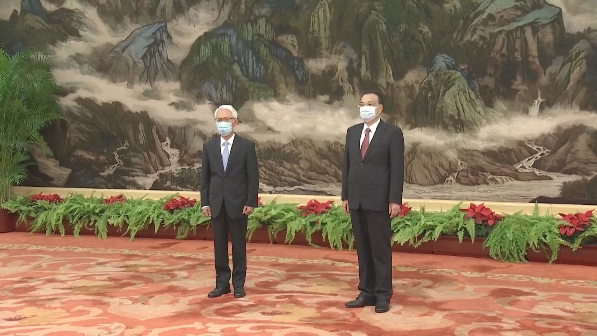 李克強指會保證能源電力供應