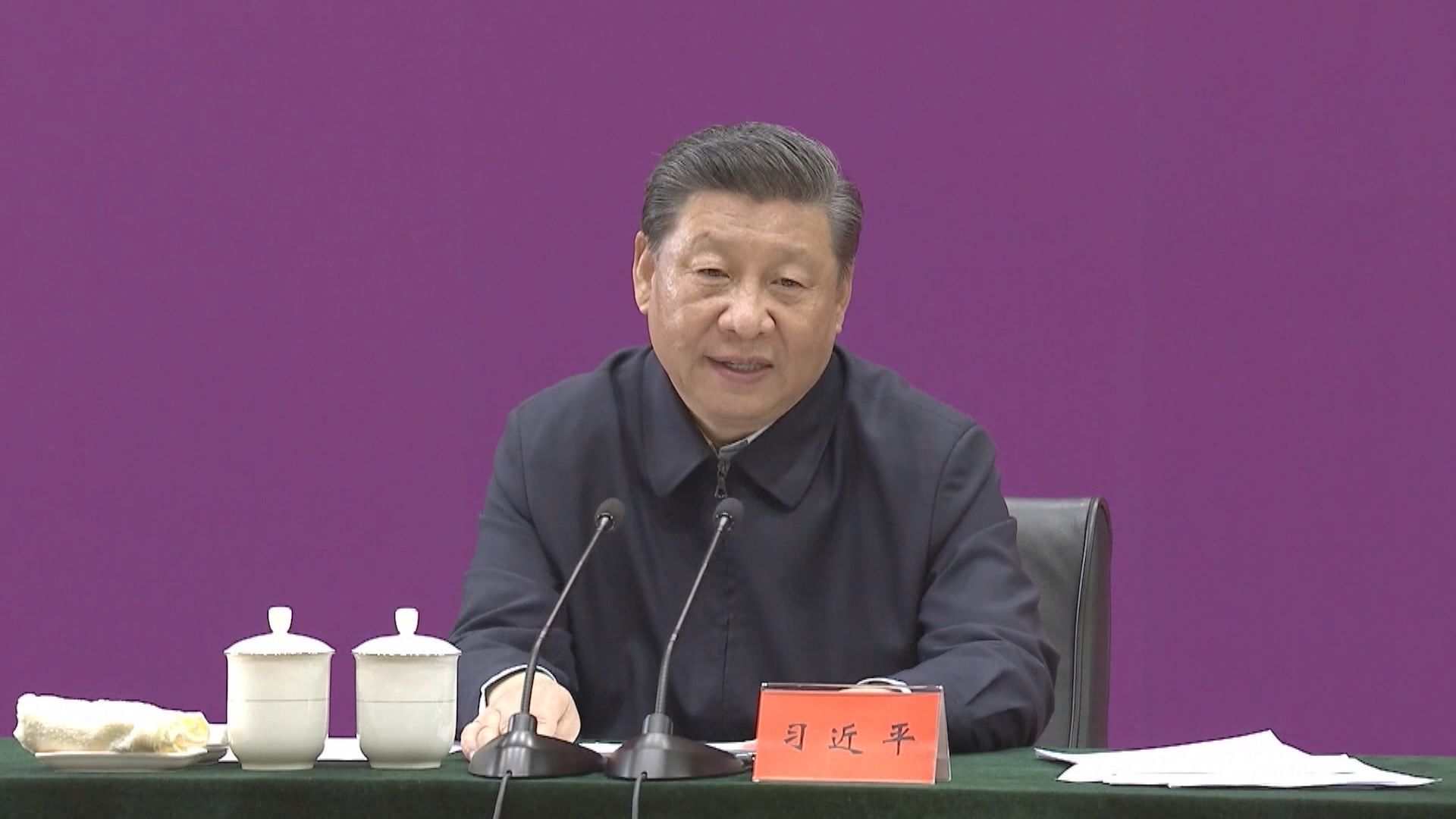 習近平與李克強分別參與中歐視像峰會