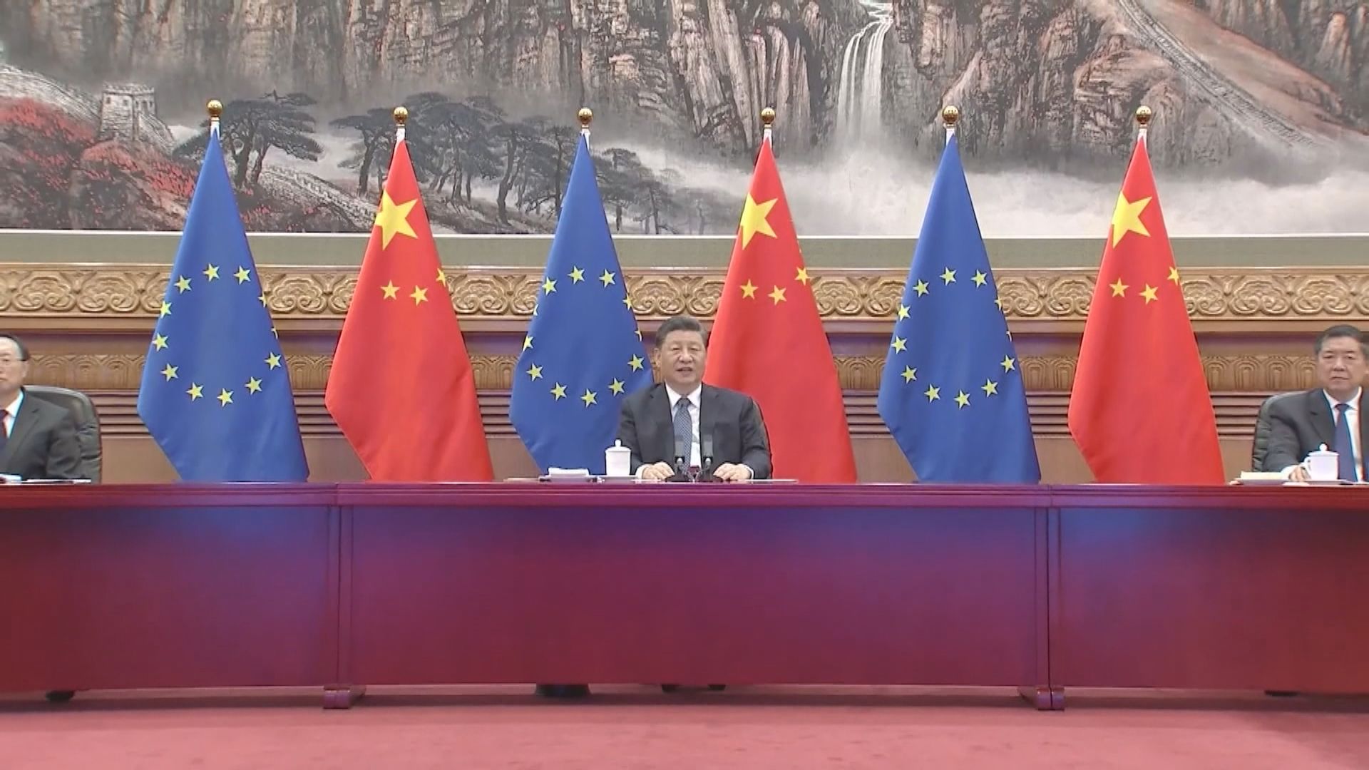 消息指中歐峰會下月初舉行