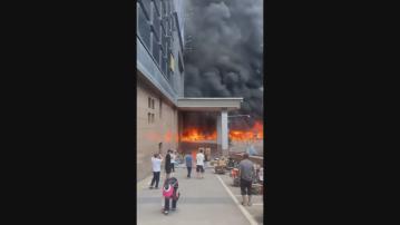 重慶九龍坡區數十架電動單車著火