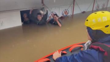 肇慶懷集縣經歷逾百年一遇洪水　城區嚴重水浸全縣停工停課