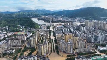 貴州榕江縣防汛應急響應再升至一級　逾四萬人撤離