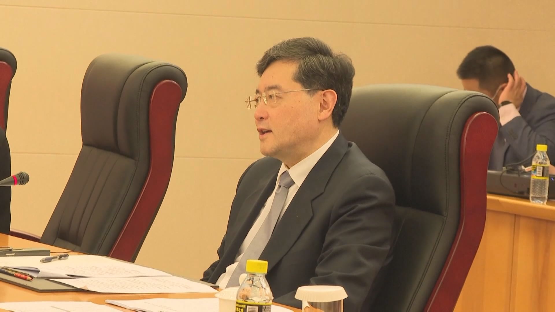 外交部記者會四度有記者問及外長秦剛