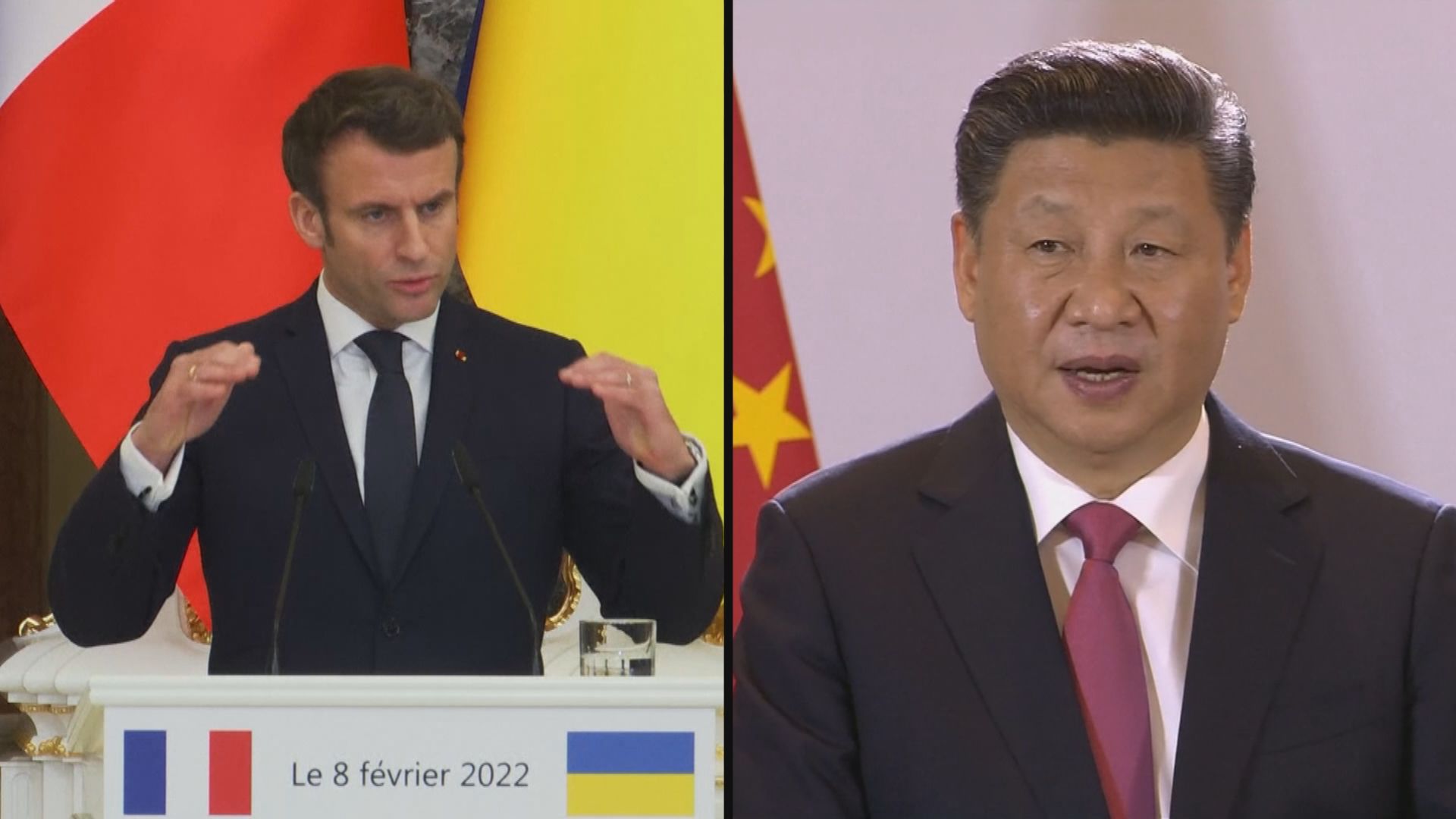 習近平與馬克龍通電話倡對話解決烏克蘭問題