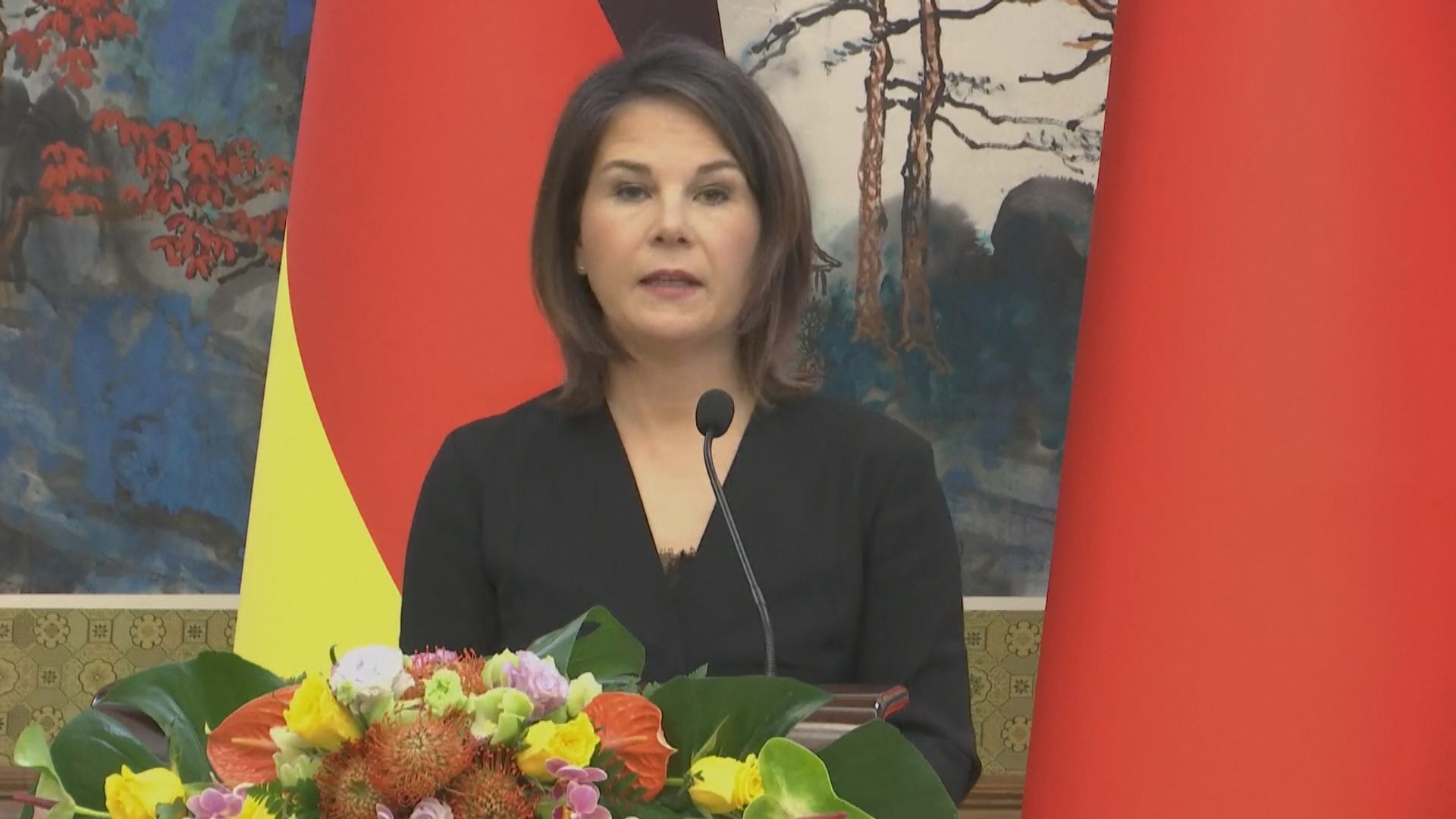 中德外長會晤討論經貿、台海等議題