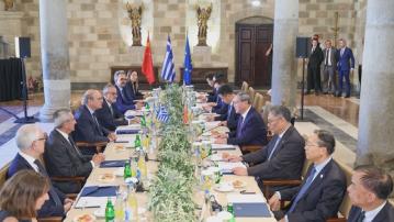 李強會見希臘副總理　籲攜手維護經濟全球化