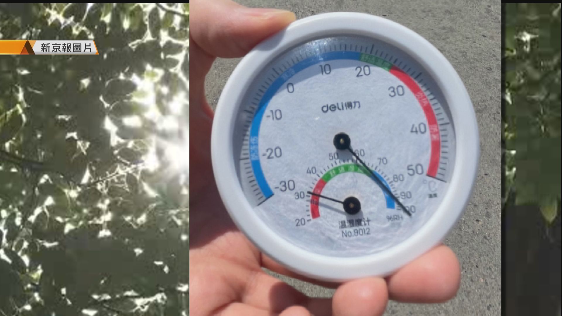 北京氣溫首次連續兩天破攝氏40度