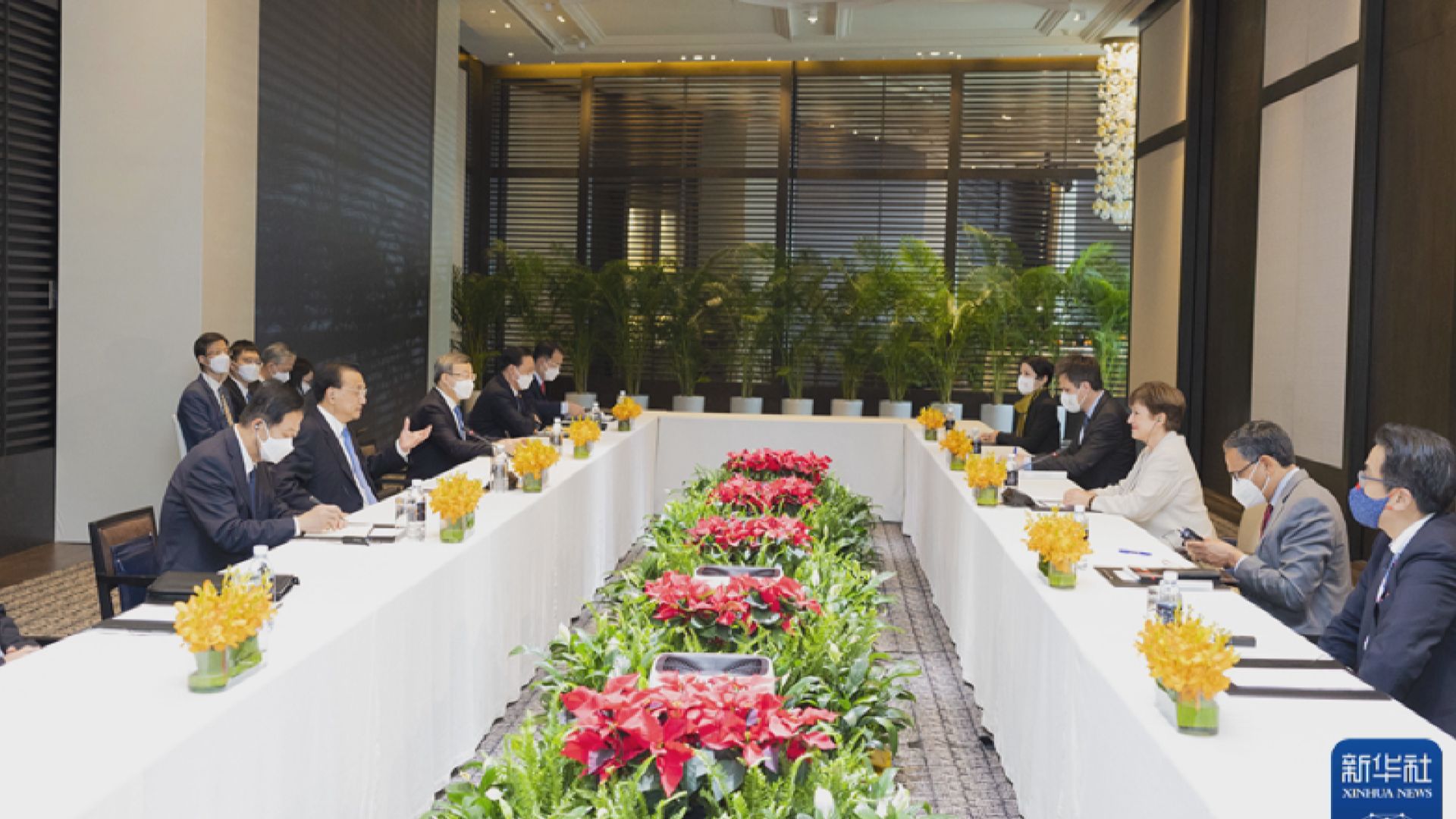 李克強晤國基會總裁　指各國應加強宏觀經濟政策協調