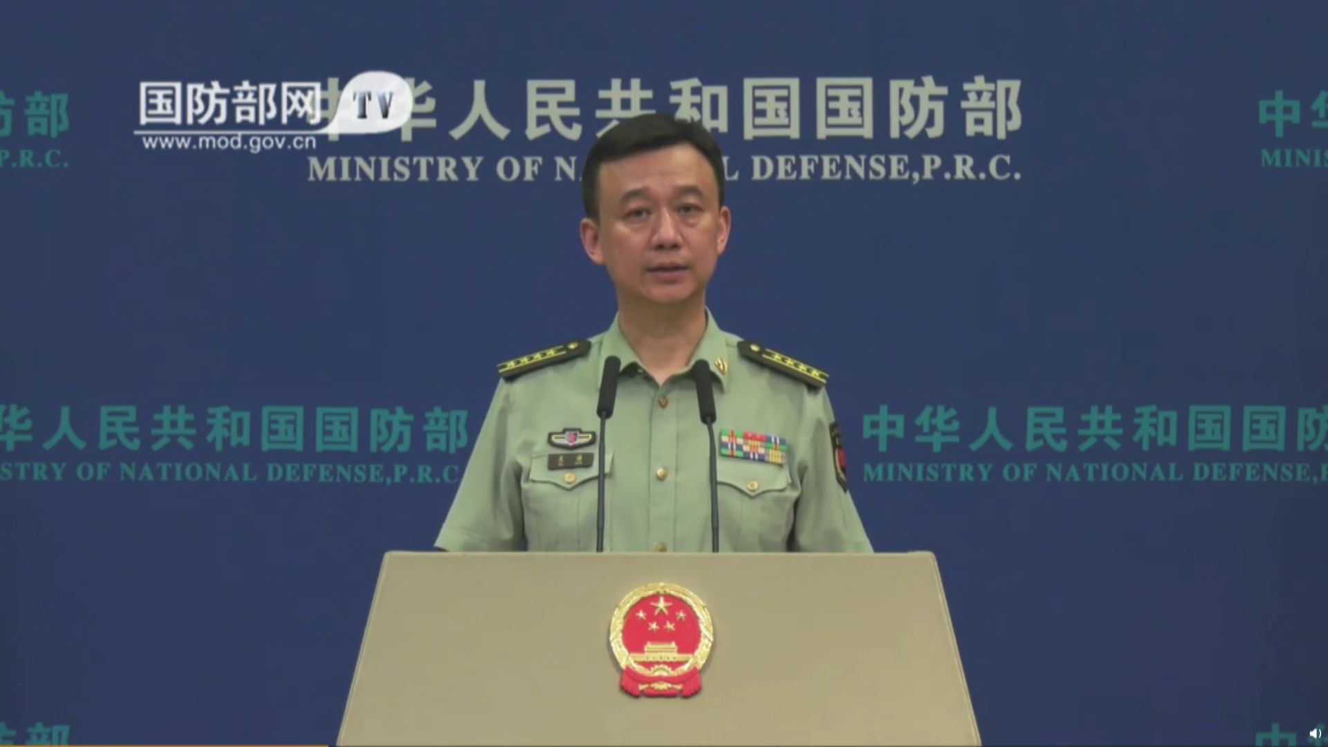 國防部指中印衝突責任完全在印方