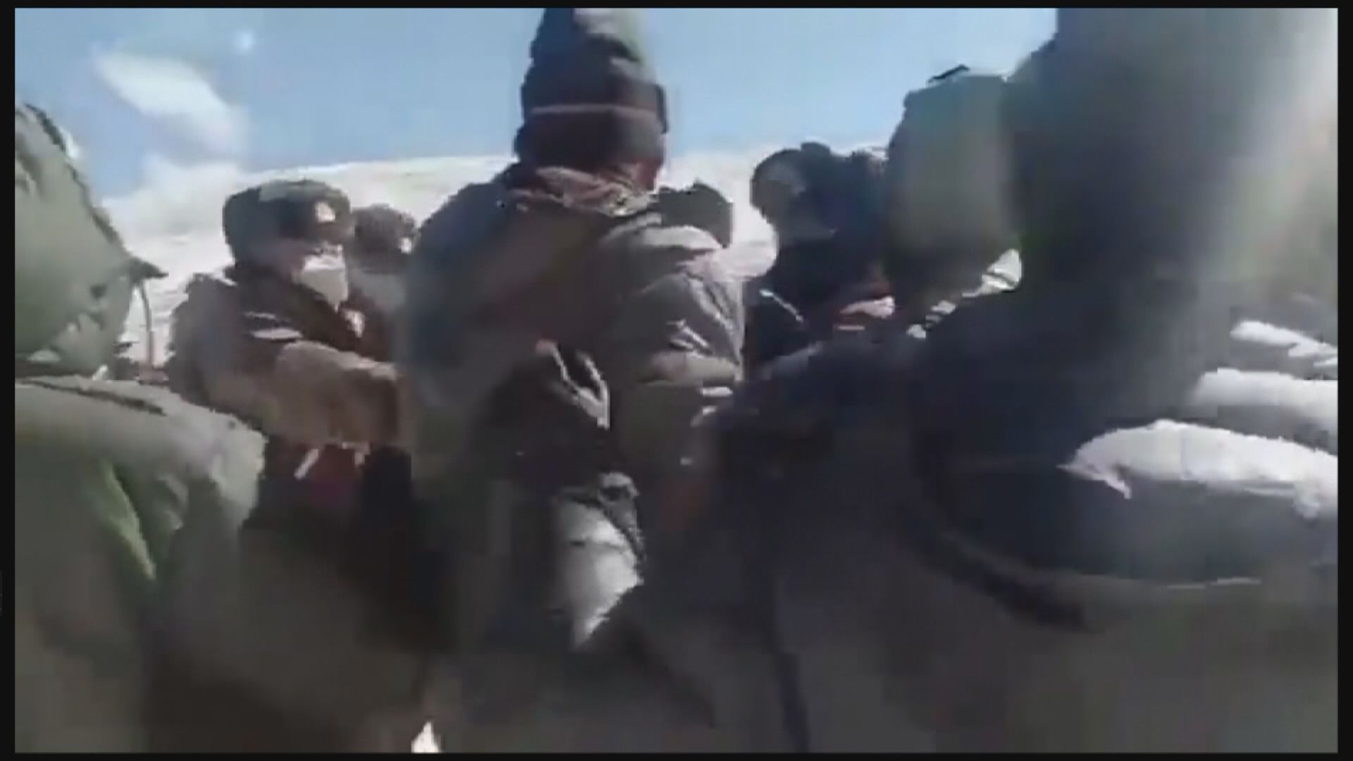 據報中印士兵上周五邊境衝突有人受傷