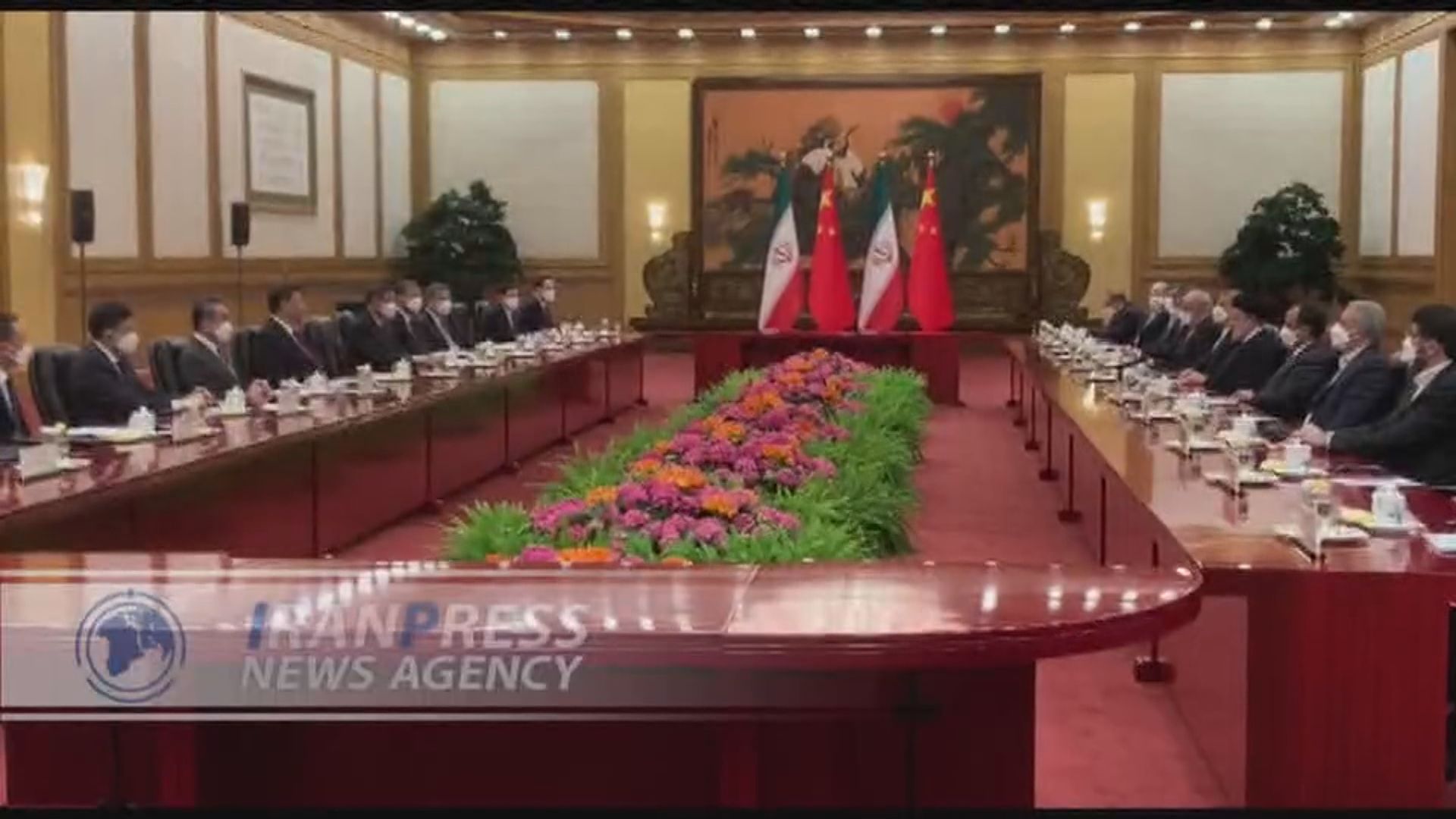 習近平與到訪的伊朗總統會談　料兩國簽訂約廿份合作協議